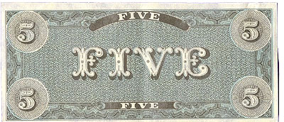 06 - $5 Bill - Type Two (back)